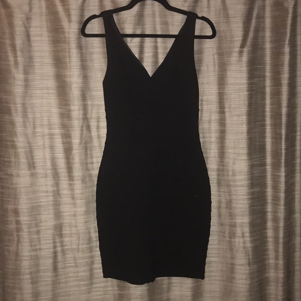Black Express Bandage Dress